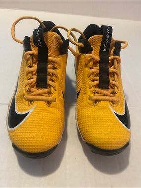 Nike Yellow and Black Kids' Athletic Sneakers